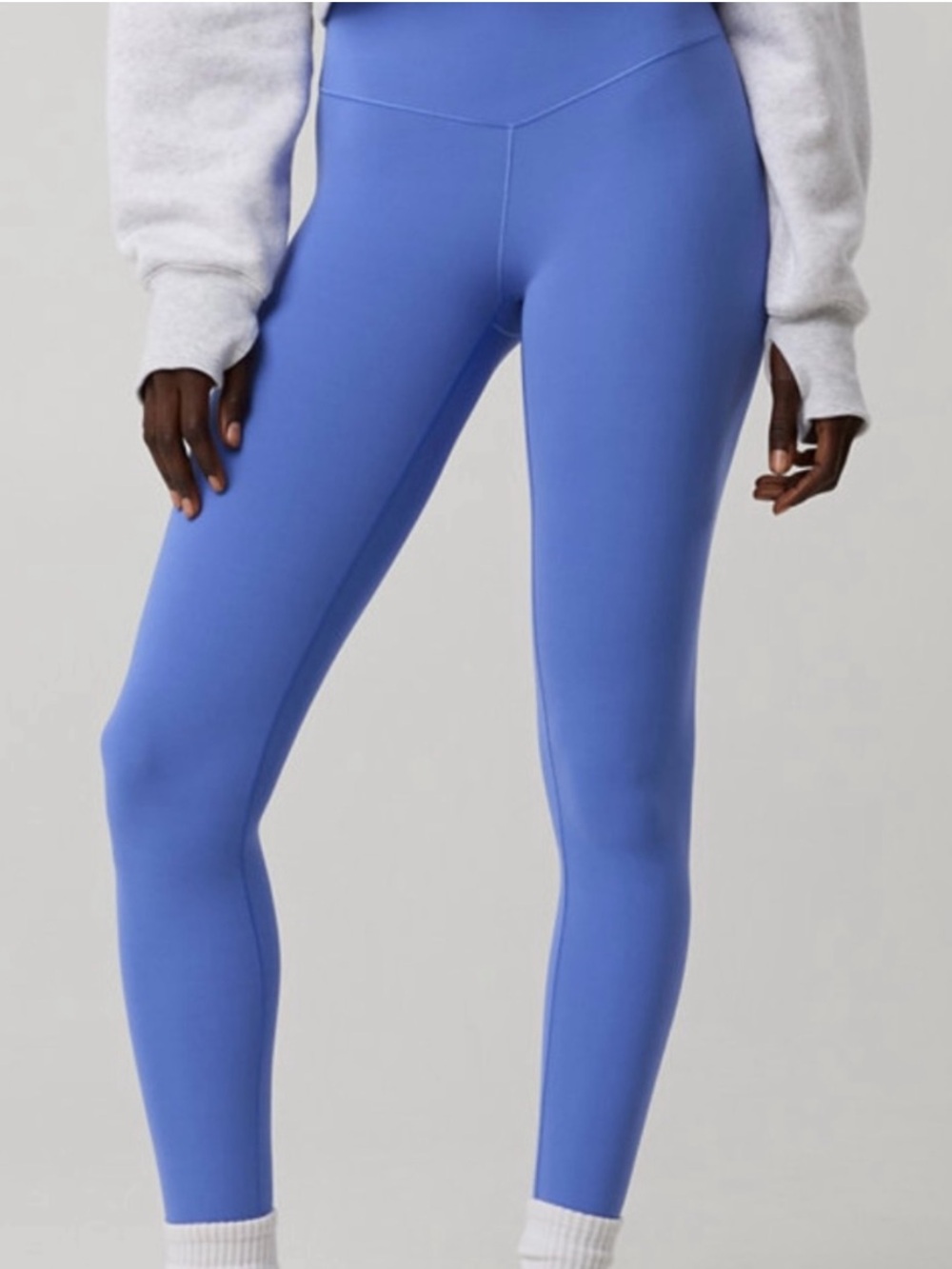 Aerie Offline Periwinkle High Waisted 7/8 Length Leggings